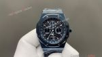 Audemars Piguet Royal Oak Cal.5134 Movement 41mm Blue Face/Band Calendar/Week/Month Chronograph Watch